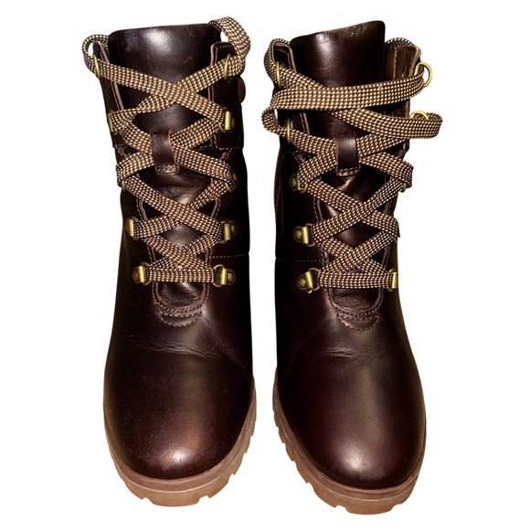 Timberland Allington 5-Inch Hiker Boots — Women's 8.5 Brown EUC - Picture 8 of 10